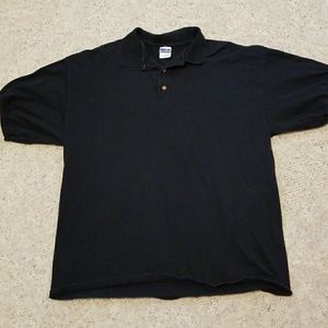 Men's Black Polo